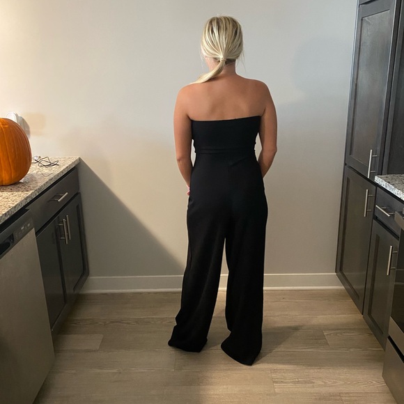 Womens wide leg jumpsuit - Picture 3 of 3